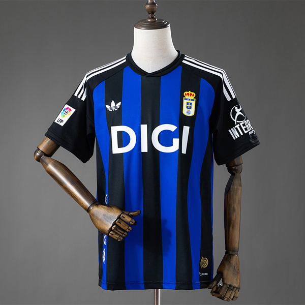 Camiseta Real Oviedo Retro Style 2025/26